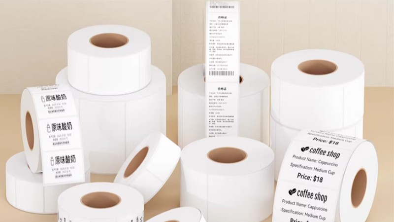 Thermal Paper Labels Explained: How They Work, Types, and Uses